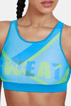 Zelocity Quick Dry Sports Bra With Removable Padding - Methyl Blue — thumbnail 5